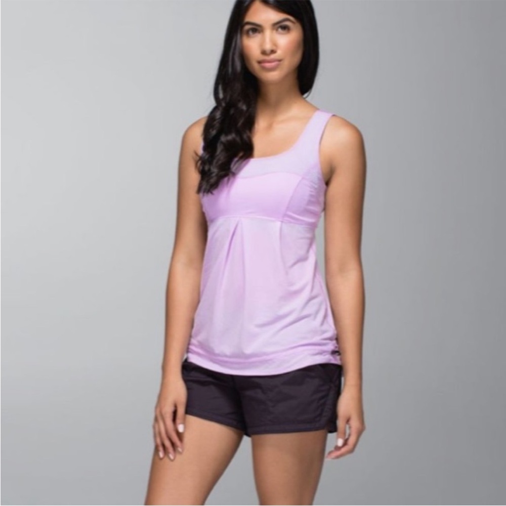 Lululemon Athletica Elevate Purple Yoga Exercise Tank Top 6